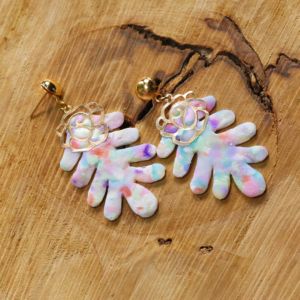 Sea Coral Pastel Earrings