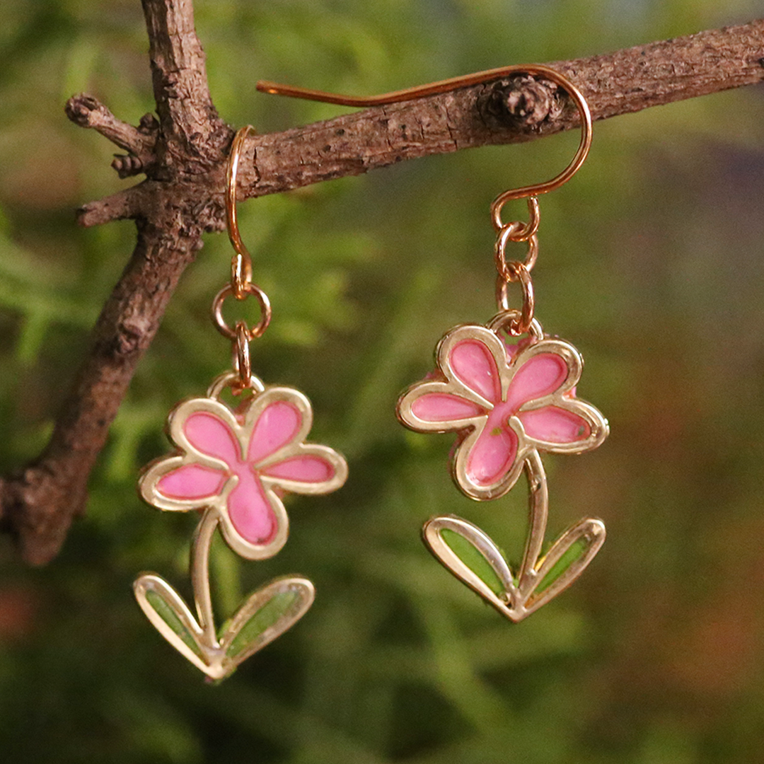 Buy handmade Mini Pink Flower online - Seema Clay