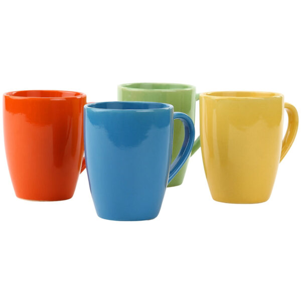 Ceramic Multi Color Coffee Mugs for Polymer Clay Designing