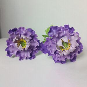 Clay flowers